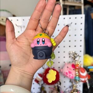 Handmade Kirby Bag Charm